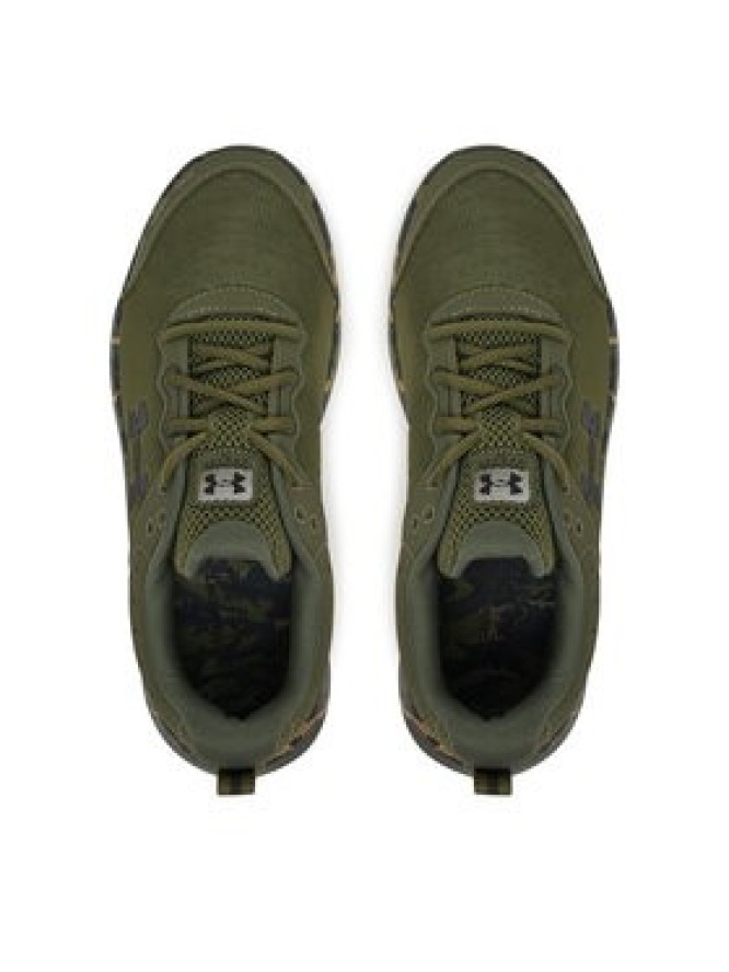 Under Armour Buty do biegania UA Charged Assert 10 Camo 3027036 Zielony
