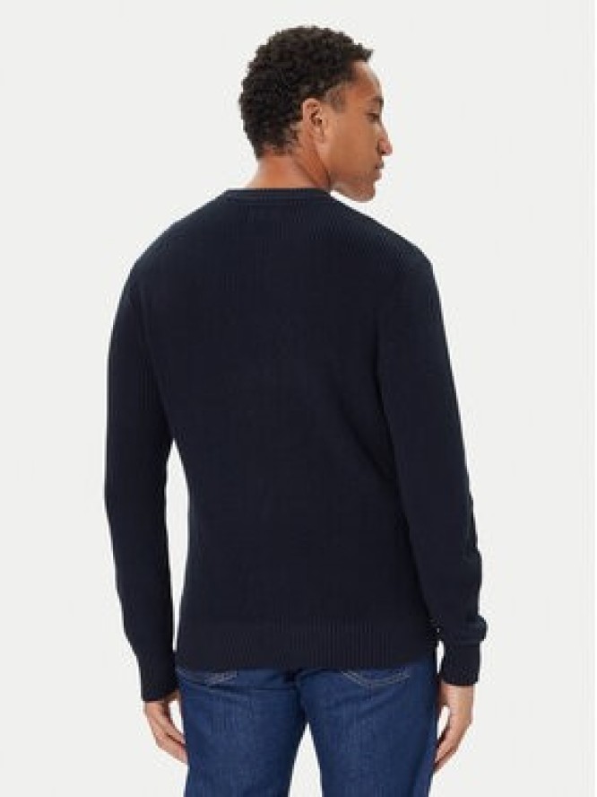 Guess Sweter M4BR30 Z3HM1 Granatowy Regular Fit