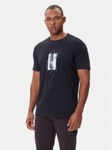Armani Exchange T-Shirt XM001440 AF10358 UB101 Granatowy Regular Fit