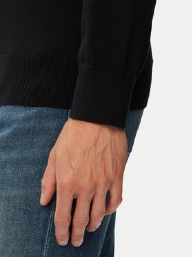 Karl Lagerfeld Jeans Sweter B3M18041 Czarny Regular Fit