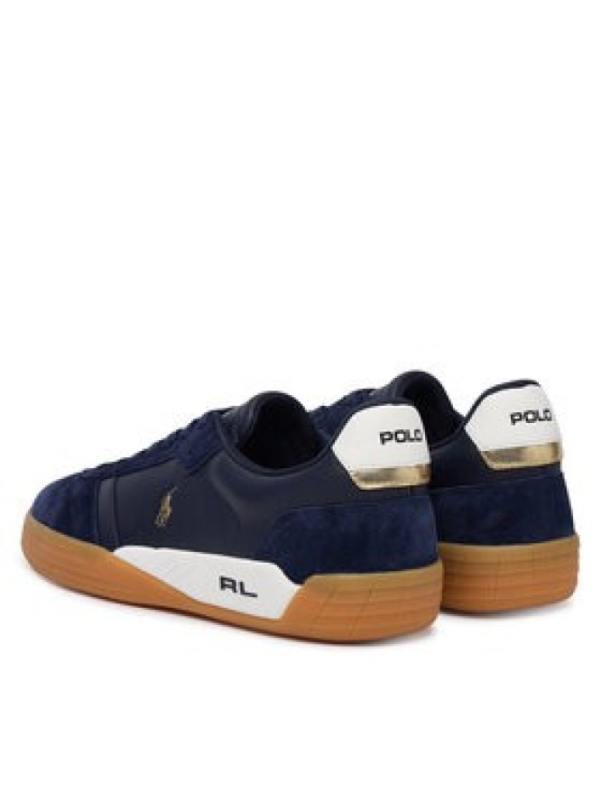 Polo Ralph Lauren Sneakersy 809P07526003 Granatowy