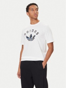 adidas T-Shirt Graphic JX3089 Biały Regular Fit