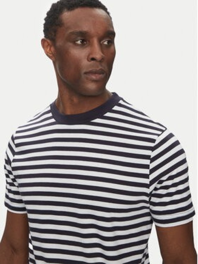 Hechter Paris T-Shirt 75015 151923 Granatowy Regular Fit