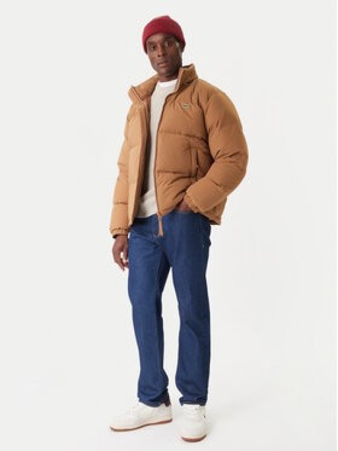 Lacoste Kurtka puchowa BH5154 Brązowy Regular Fit