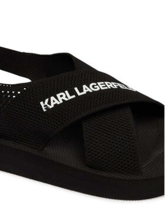 KARL LAGERFELD Sandały Atlantik KL70526 Czarny