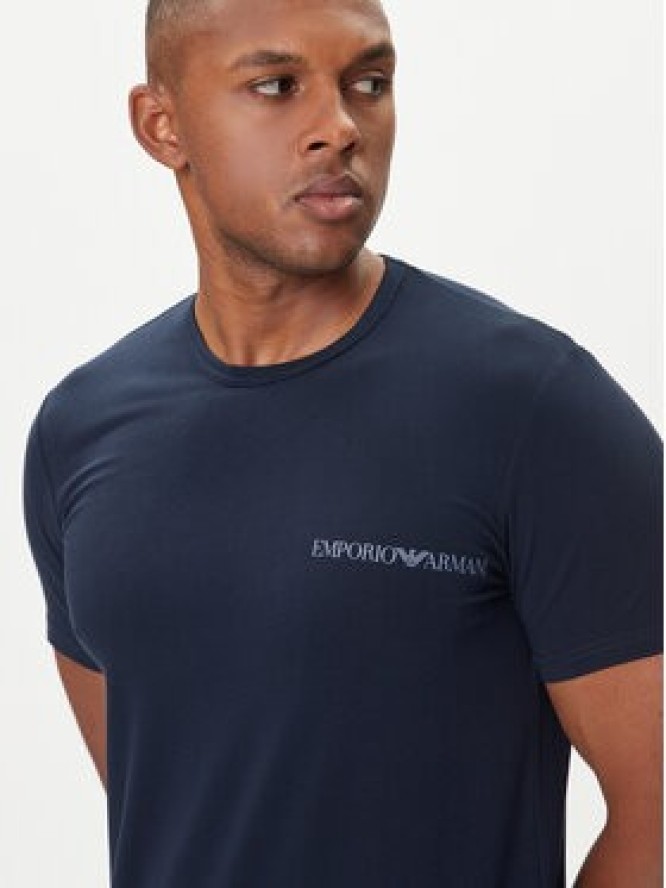Emporio Armani Underwear Komplet t-shirtów EM000391 AF10779 MB263 Granatowy Regular Fit