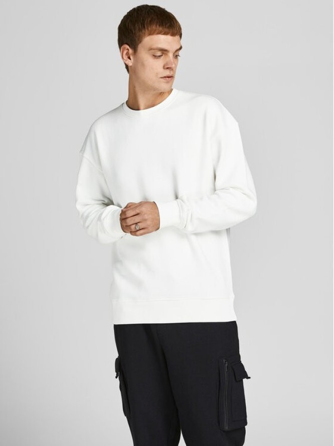 Jack & Jones Bluza Star 12208182 Biały Relaxed Fit