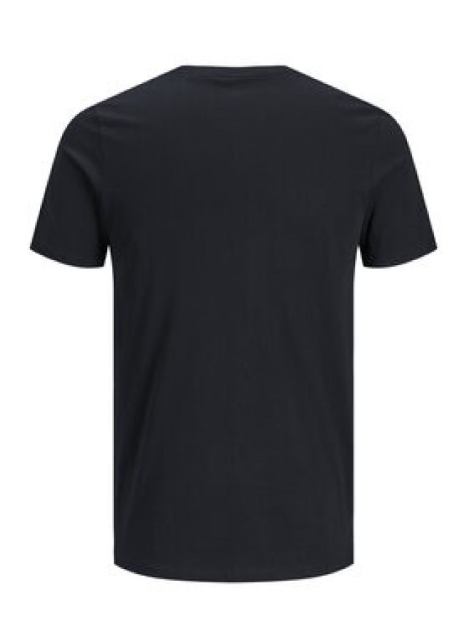 Jack & Jones T-Shirt Corp Logo 12151955 Czarny Slim Fit