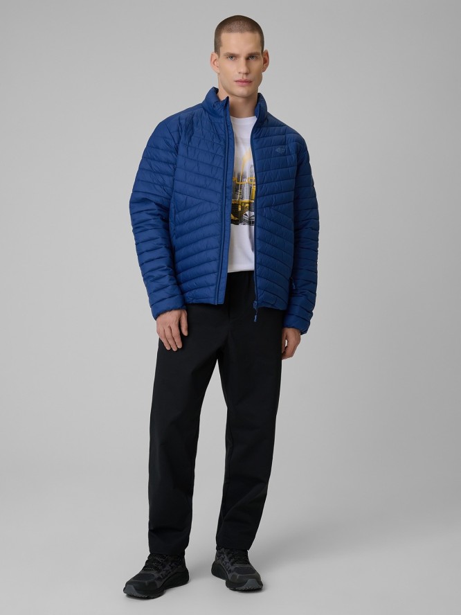 4F Kurtka z wypełnieniem syntetycznym męska - granatowa XXL