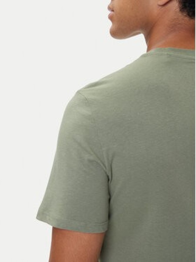 Mustang T-Shirt Austin 1016853 Zielony Regular Fit