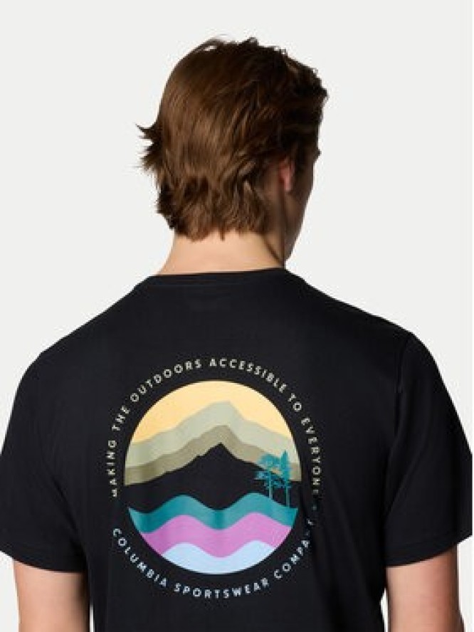 Columbia T-Shirt Kettle River™ 2120411 Czarny Regular Fit