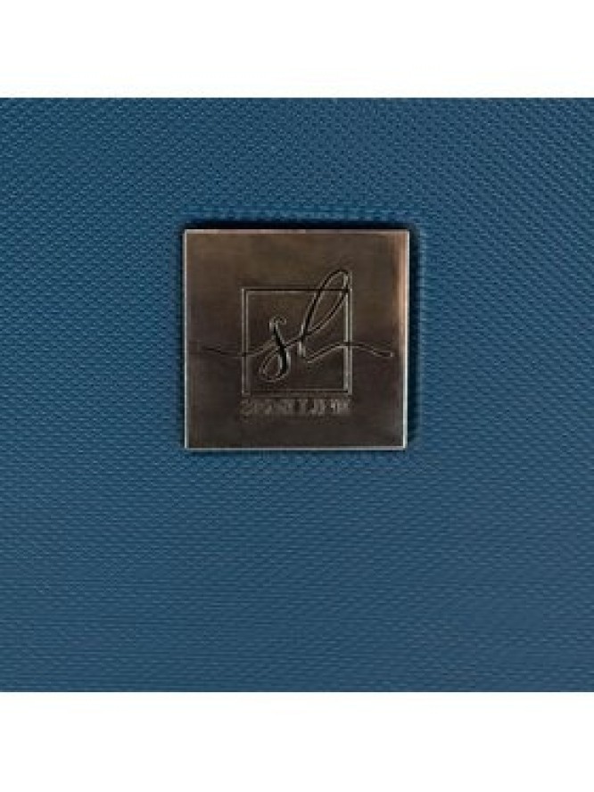 Semi Line Walizka średnia T5672-3 Granatowy