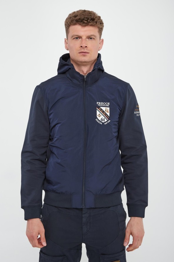 Kurtka męska z kapturem AERONAUTICA MILITARE