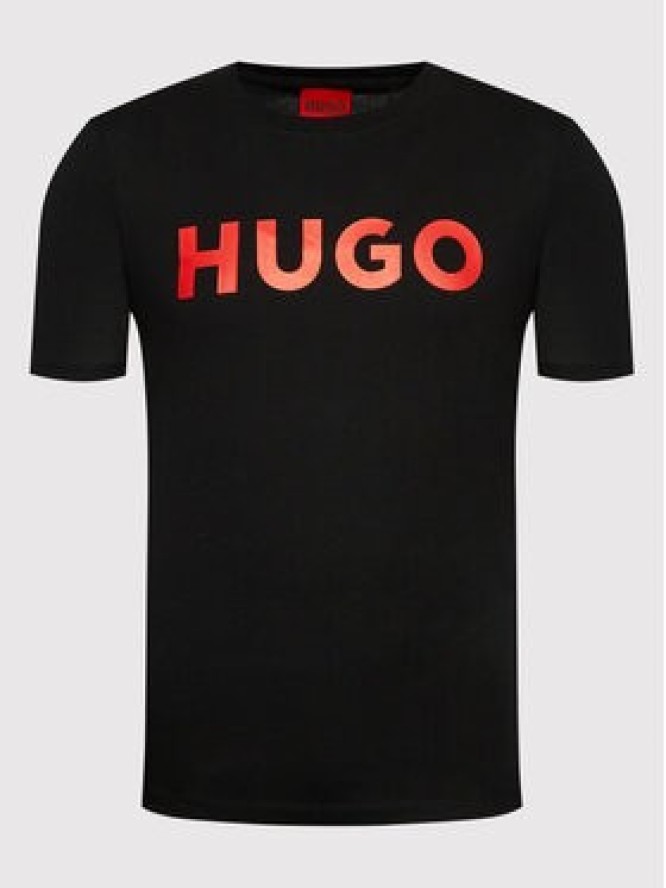 Hugo T-Shirt Dulivio 50467556 Czarny Regular Fit