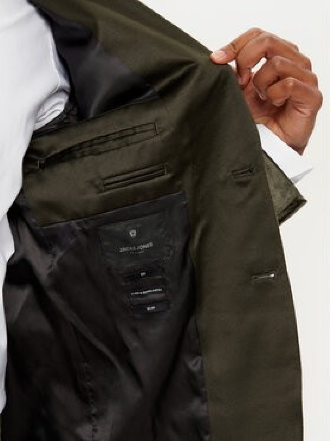 Jack & Jones Garnitur Velvet 12271528 Zielony Slim Fit