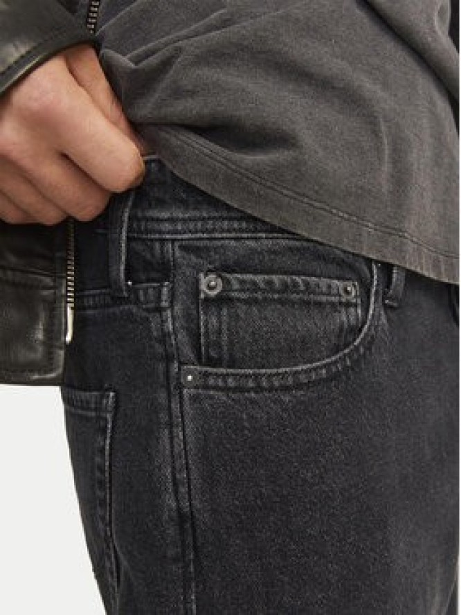 Jack & Jones Jeansy Eddie 12252764 Czarny Loose Fit