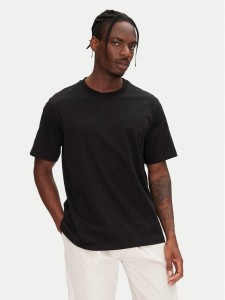 Jack & Jones T-Shirt Recharge 12273070 Czarny Relaxed Fit