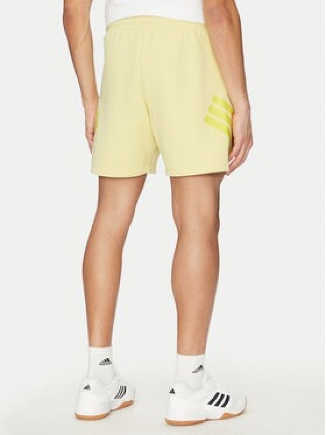adidas Szorty sportowe Future Icons 3-Stripes JD4883 Żółty Regular Fit