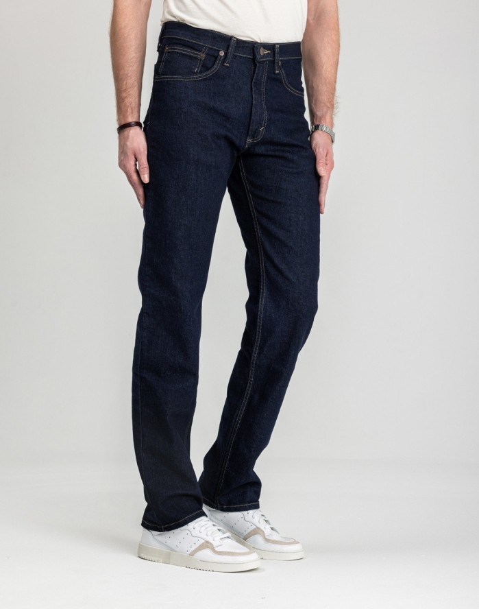 Męskie Spodnie Jeansowe Wrangler Regular Fit Rinse 112352894