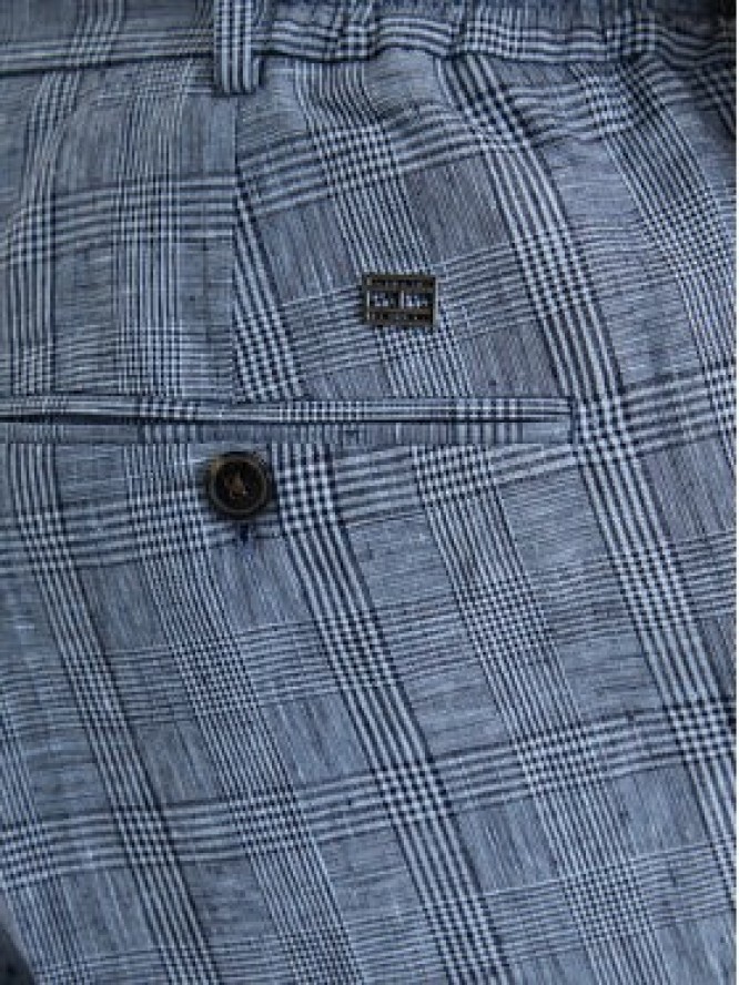Tommy Hilfiger Spodnie materiałowe Smart MW0MW42715 Granatowy Regular Fit