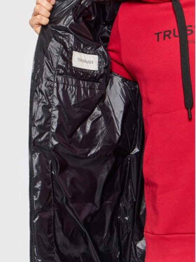 Trussardi Płaszcz zimowy 52S00628 Czarny Regular Fit