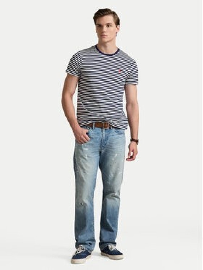 Polo Ralph Lauren T-Shirt 710956828502 Granatowy Regular Fit