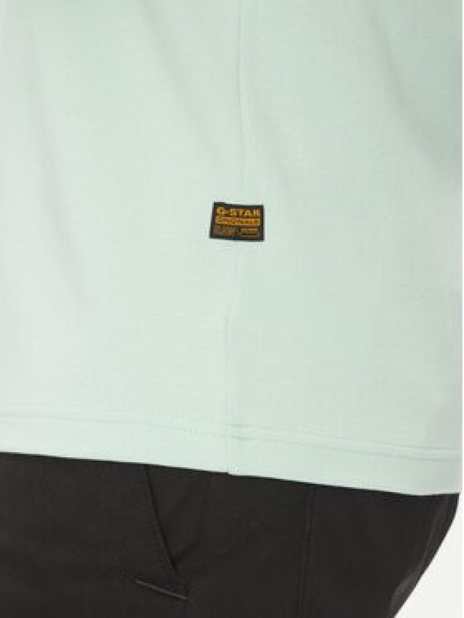 G-Star Raw T-Shirt Old Skool D25967-C812 Zielony Regular Fit