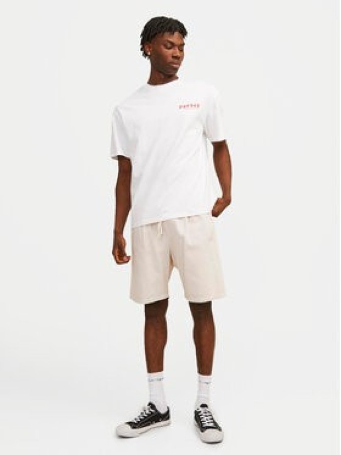 Jack & Jones Szorty materiałowe Tony 12250090 Różowy Loose Fit