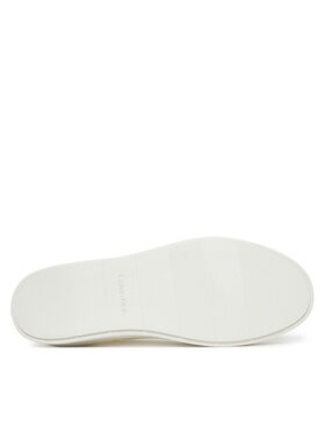Calvin Klein Sneakersy Low Top Lace Up Knit HM0HM01726 Biały