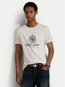 Polo Ralph Lauren T-Shirt 710978032001 Biały Regular Fit
