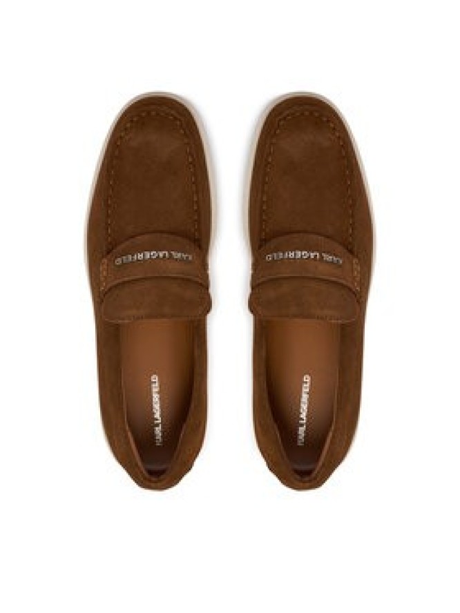 KARL LAGERFELD Półbuty Kori KL21412 Brązowy