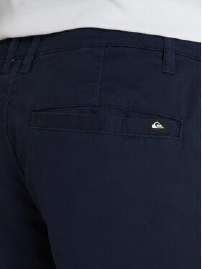 Quiksilver Szorty materiałowe EQYWS03890 Granatowy Regular Fit
