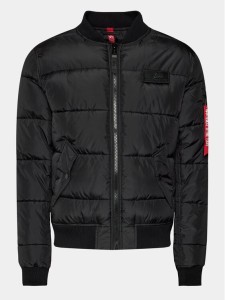 Alpha Industries Kurtka zimowa Ma-1 Puffer Bomber 138116 Czarny Regular Fit