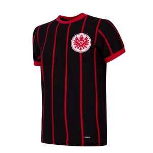 Koszulka Retro Piłkarska - Dorosły - Eintracht Frankfurt 1972-73 - Czarny-Czerwo