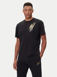 Plein Sport T-Shirt FAEC MTK8356 STE001N Czarny Loose Fit