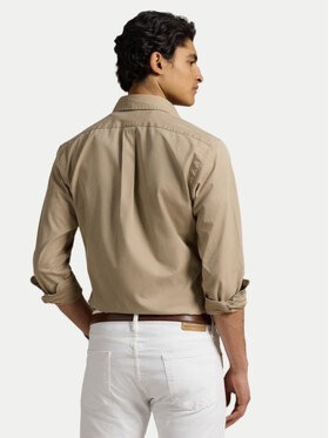 Polo Ralph Lauren Koszula 710937993011 Beżowy Custom Fit