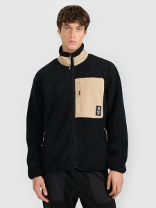 4F Polar sherpa regular ze stójką męski - czarny L