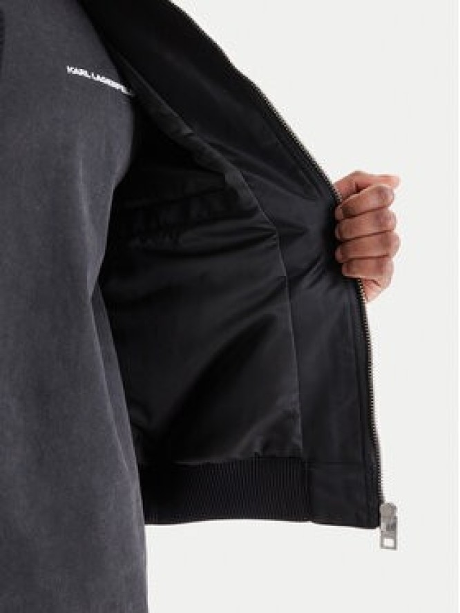 HUGO Kurtka bomber Badam2611 50552650 Czarny Regular Fit