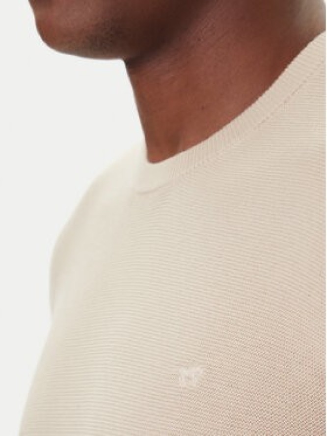 Mustang Sweter Elliot 1016844 Beżowy Regular Fit