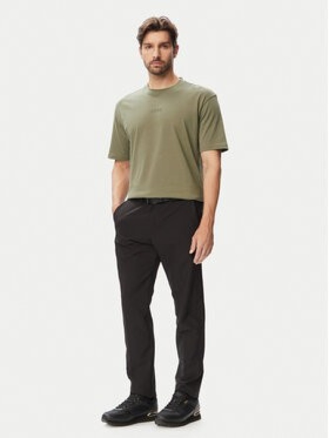 BOSS T-Shirt Tee 10 50519368 Khaki Relaxed Fit