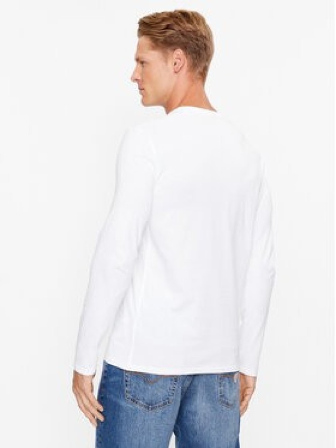 Guess Longsleeve Original Logo M2YI31 I3Z14 Biały Slim Fit