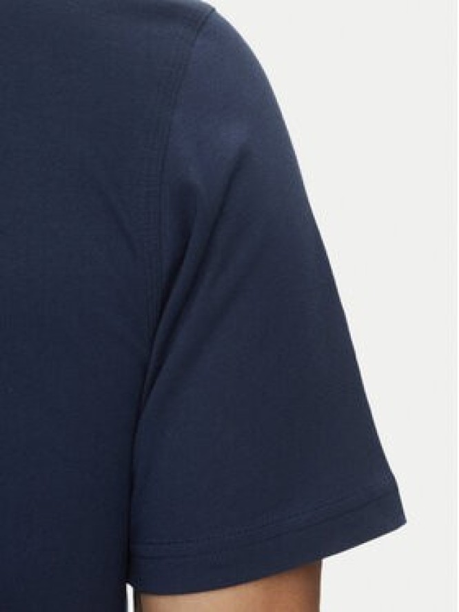 adidas T-Shirt Trefoil Essentials JC9989 Granatowy Regular Fit