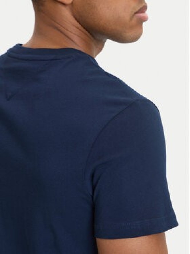 Tommy Jeans T-Shirt DM0DM22538 Granatowy Slim Fit