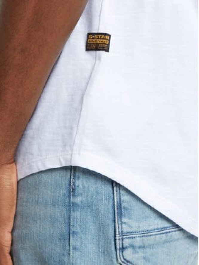 G-Star Raw T-Shirt Lash Back D26043-C372 Zielony Relaxed Fit