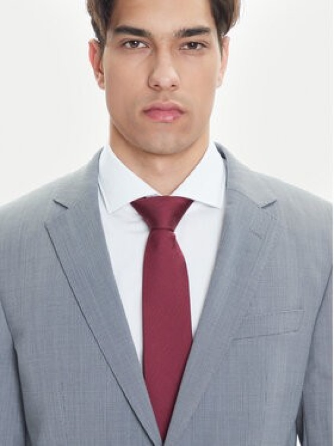 BOSS Garnitur H-Huge 50546087 Szary Slim Fit