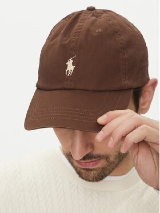 Polo Ralph Lauren Czapka z daszkiem 710667709058 Brązowy