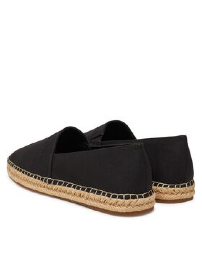 Calvin Klein Espadryle Espadrille Cv Logo HM0HM01808 Czarny