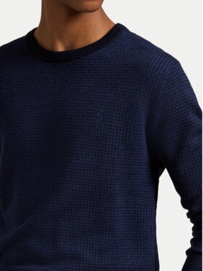 Polo Ralph Lauren Sweter 710949280002 Granatowy Regular Fit
