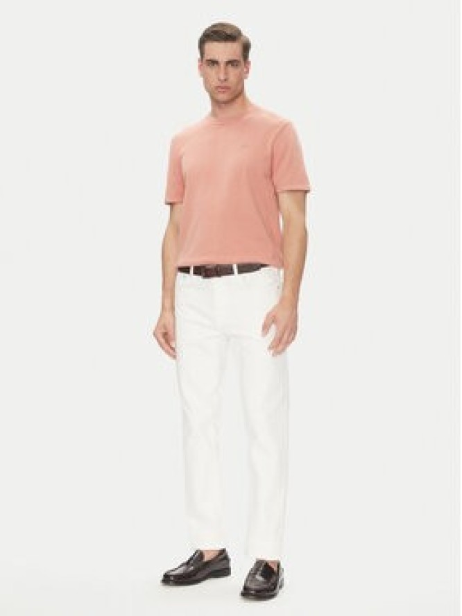 Calvin Klein T-Shirt Supima LV04LC333G Koralowy Regular Fit