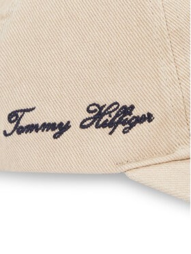 Tommy Hilfiger Czapka z daszkiem Seasonal Flag Wash 6 Panel Cap AM0AM13348 Beżowy